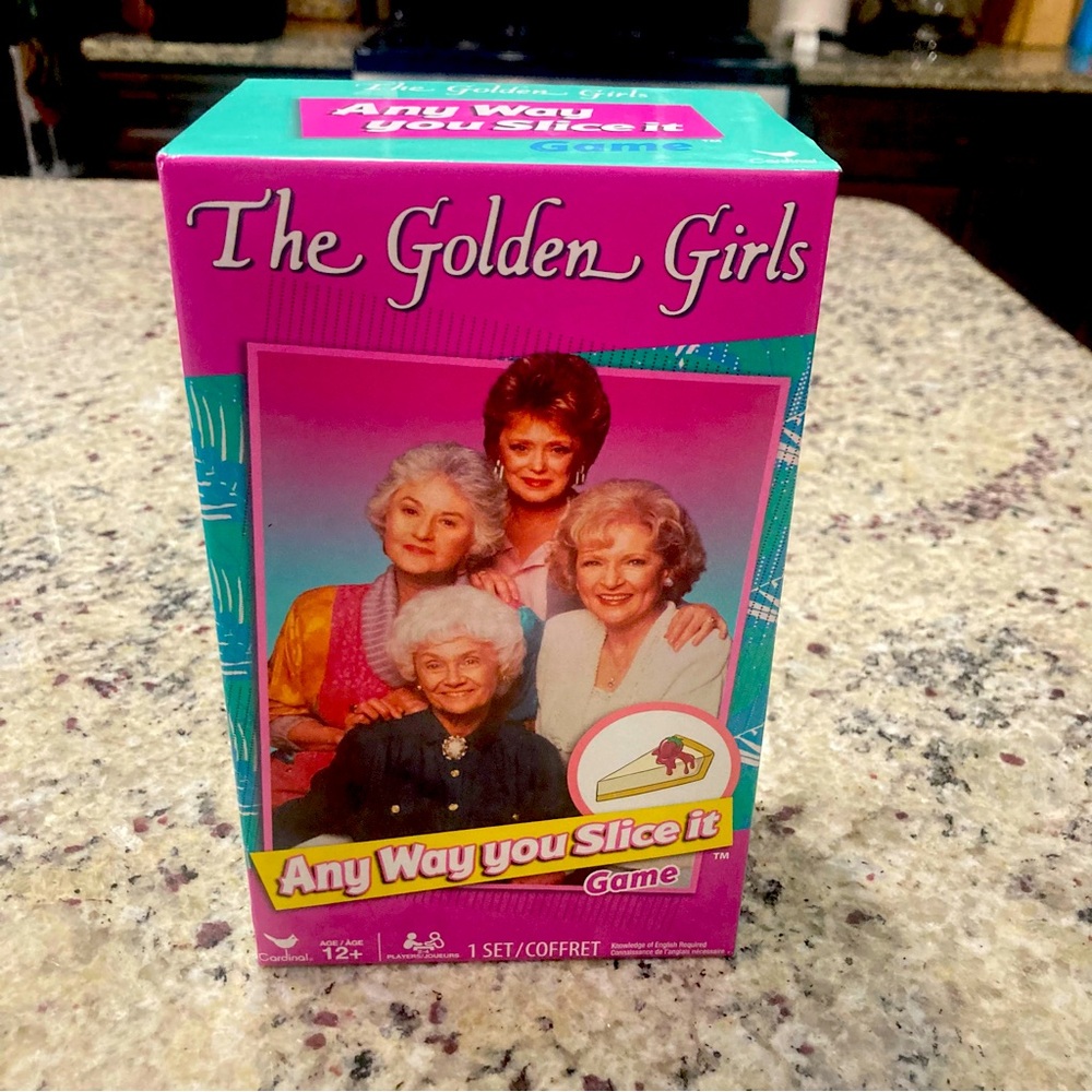 The Golden Girls Any Way you Slice it Game New All sealed but Meme cards